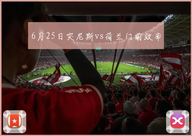 6月25日突尼斯vs荷兰门前效率